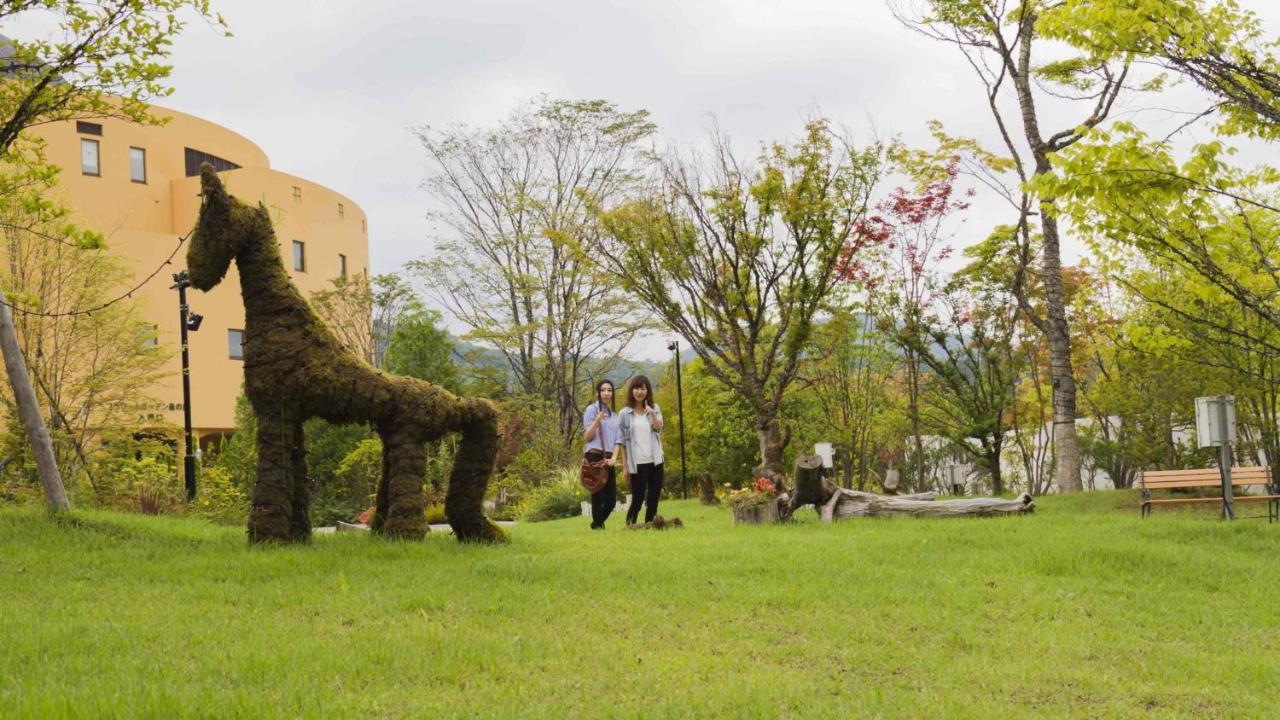 Hotel Morinokaze Oshuku Shizukuishi Bagian luar foto