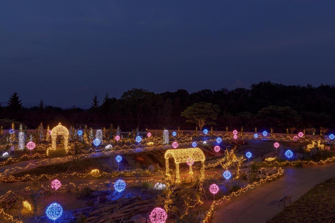 Hotel Morinokaze Oshuku Shizukuishi Bagian luar foto